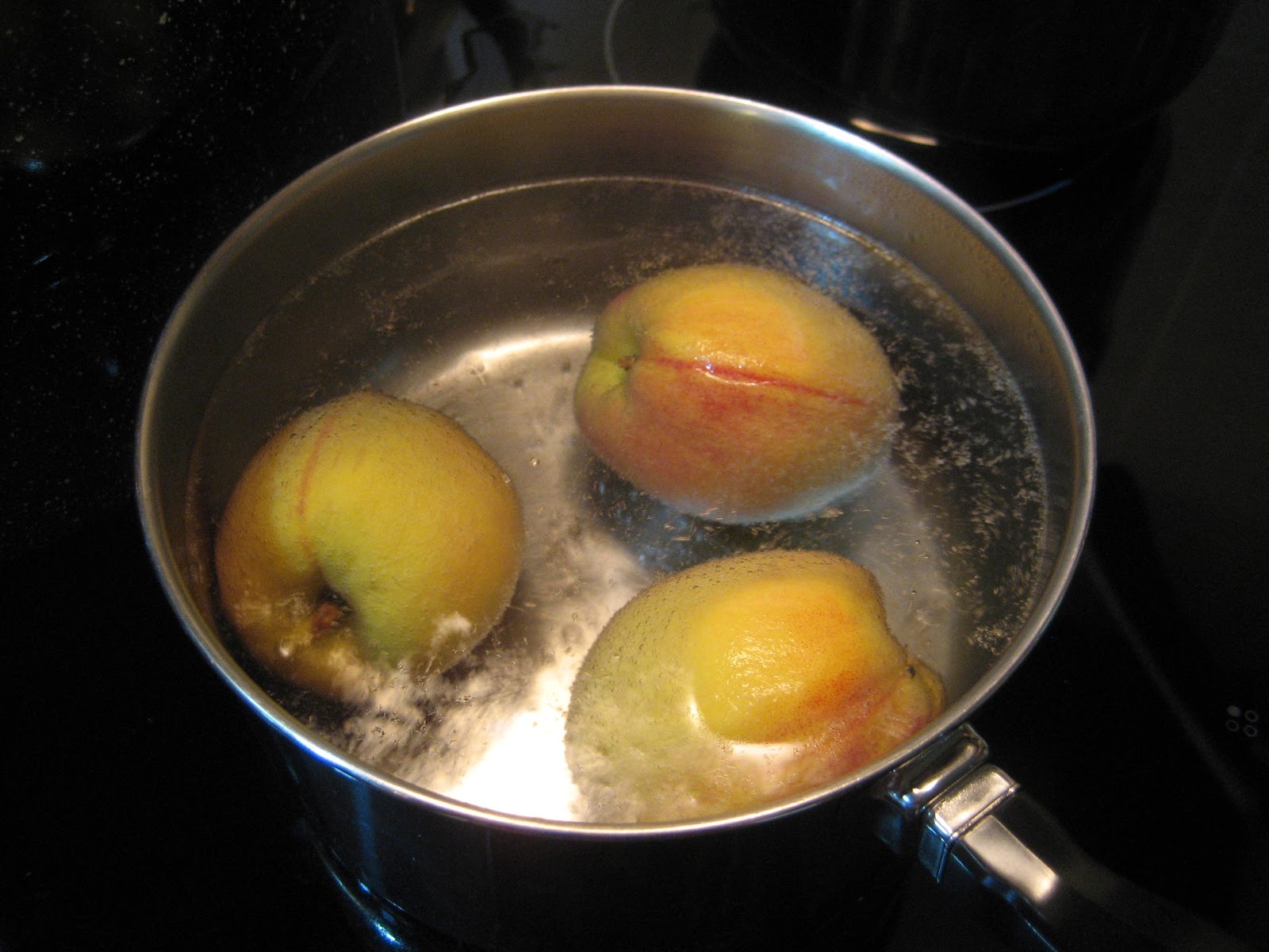 Teacher, Baker, Gourmet Meal Maker Canning Peaches