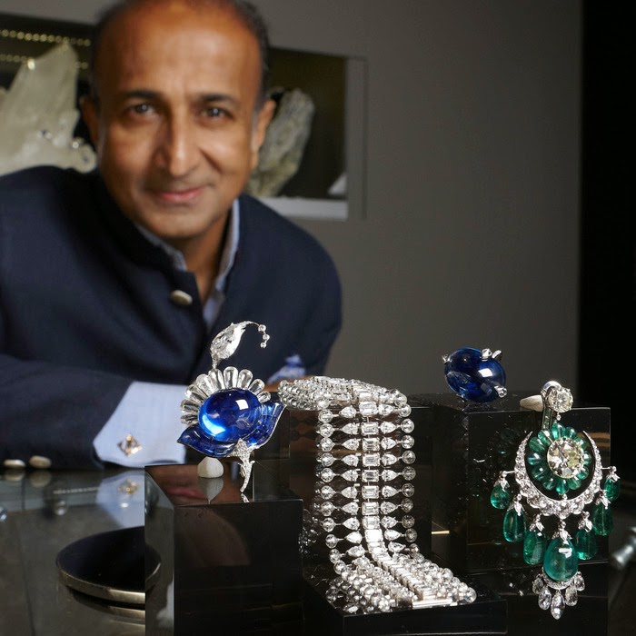Indian jeweller, Viren Bhagat received the award for