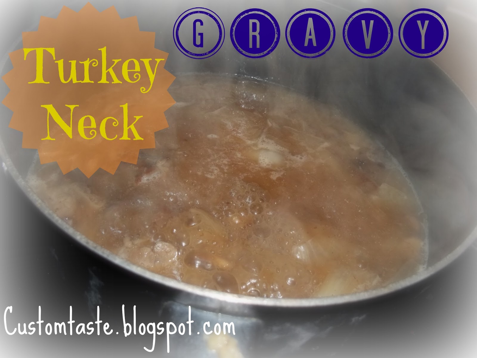 how long to boil turkey necks for gravy