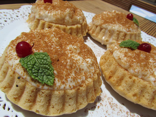  Tartaletas de arroz con leche 