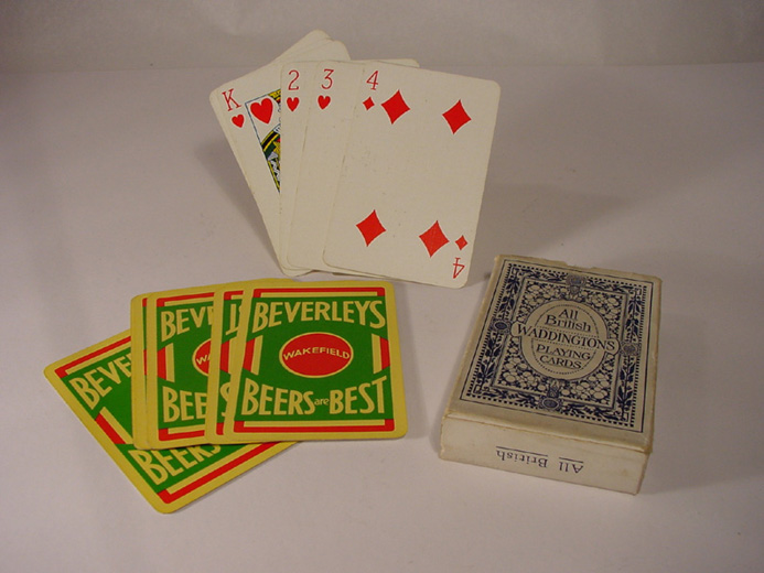 Shells Large Type Bridge Gift Set - 2 Playing Card Decks & 2 Score Pads
