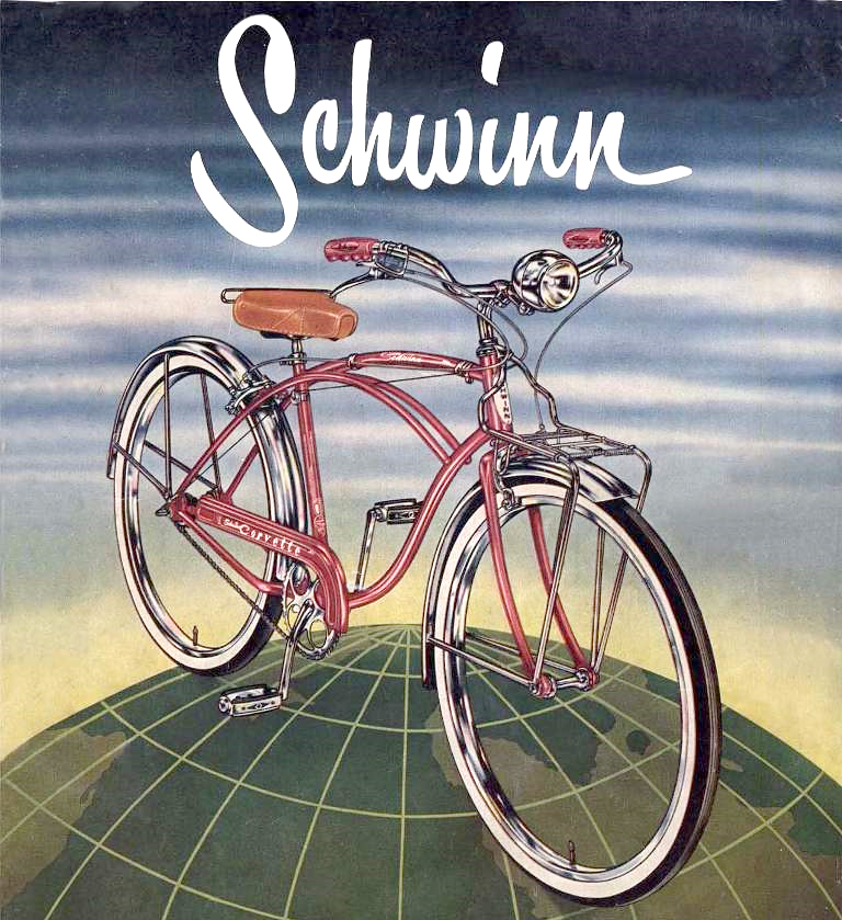 1956 Schwinn Schwinn Cruisers Cycling Bikes Frame Old Schwinn