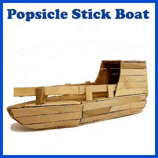 Popsicle Stick Boat