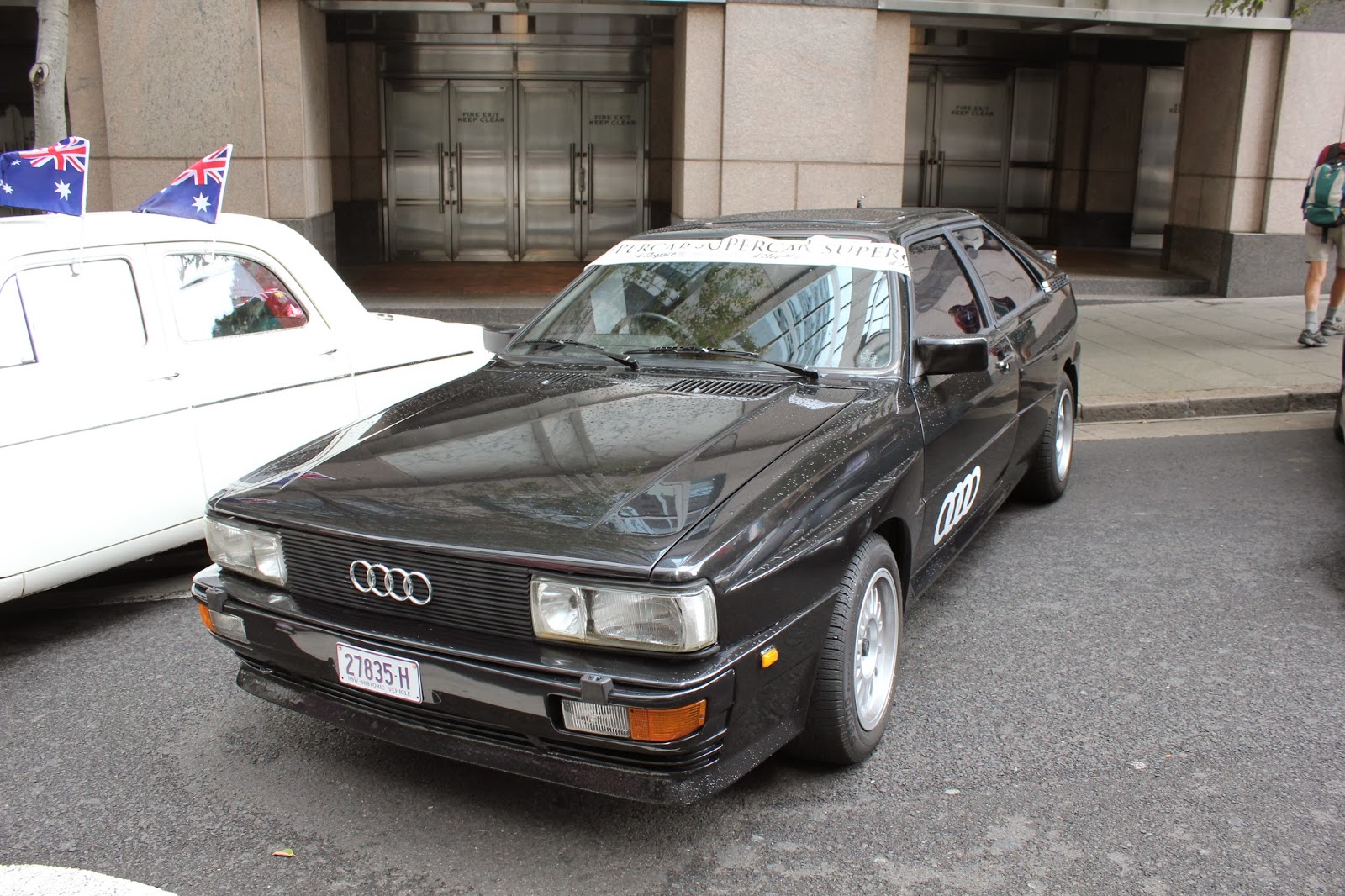 Aussie Old Parked Cars: 1983 Audi Quattro Coupe