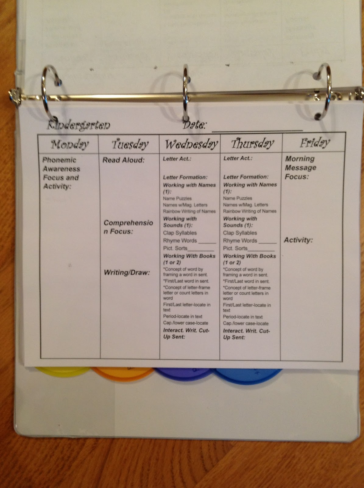 Guided Reading Plans
