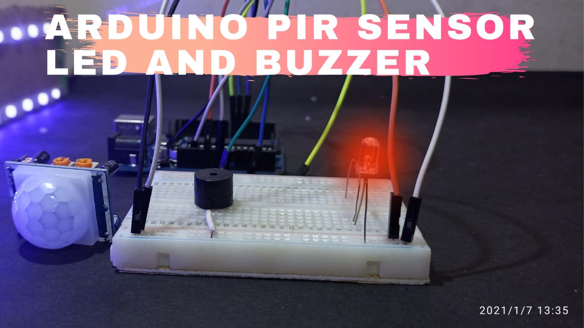 Programming On Raspberry Pi With Python: Activate LED and Buzzer on Motion  Detection - https://pythoncircle.com