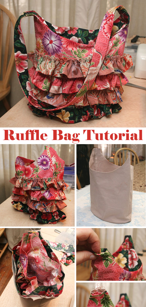 Ruffle Bag Sewing Tutorial