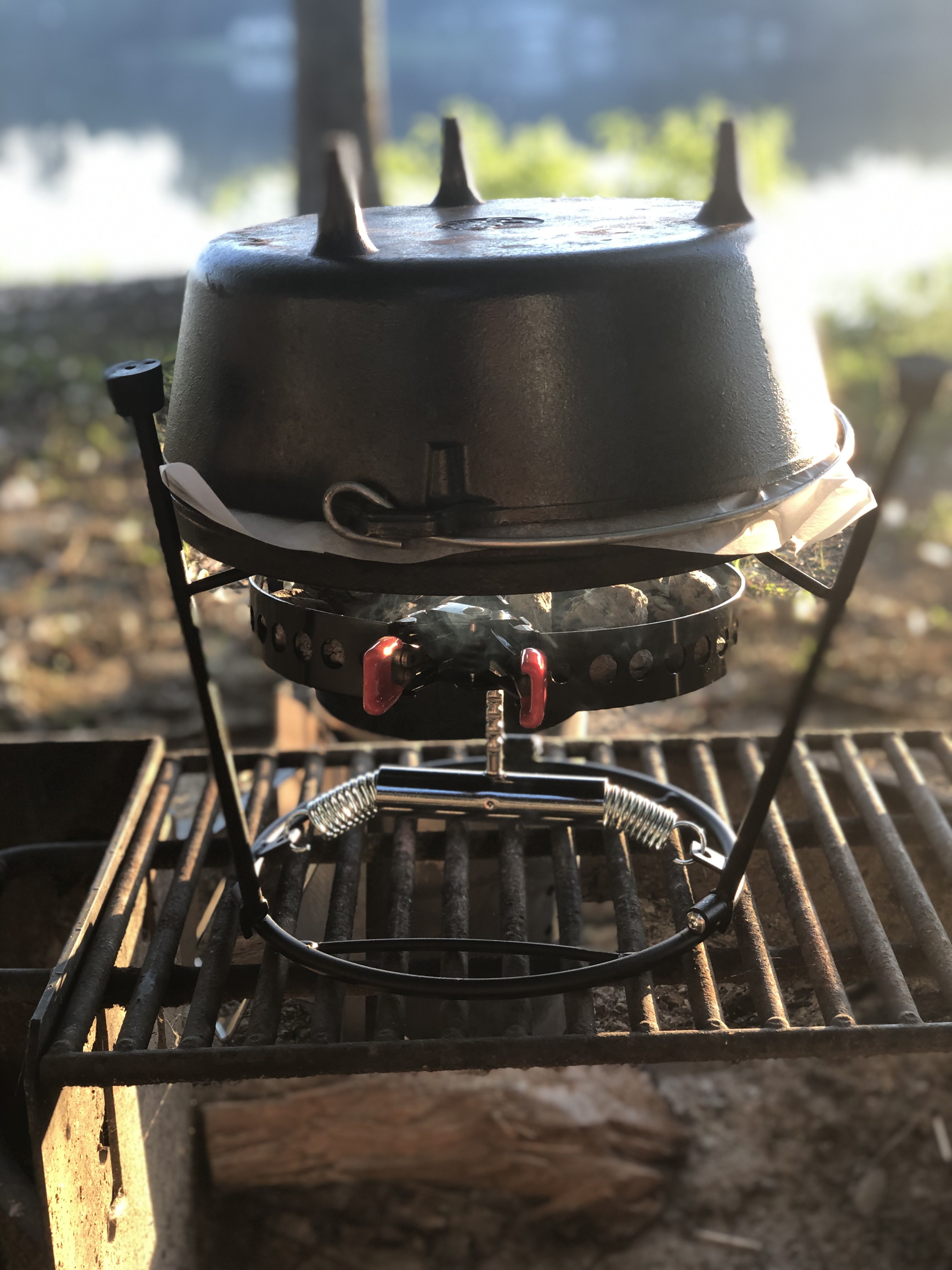 1 Campfire Cooking Kit Essential – Crisbee Cast Iron Seasoning