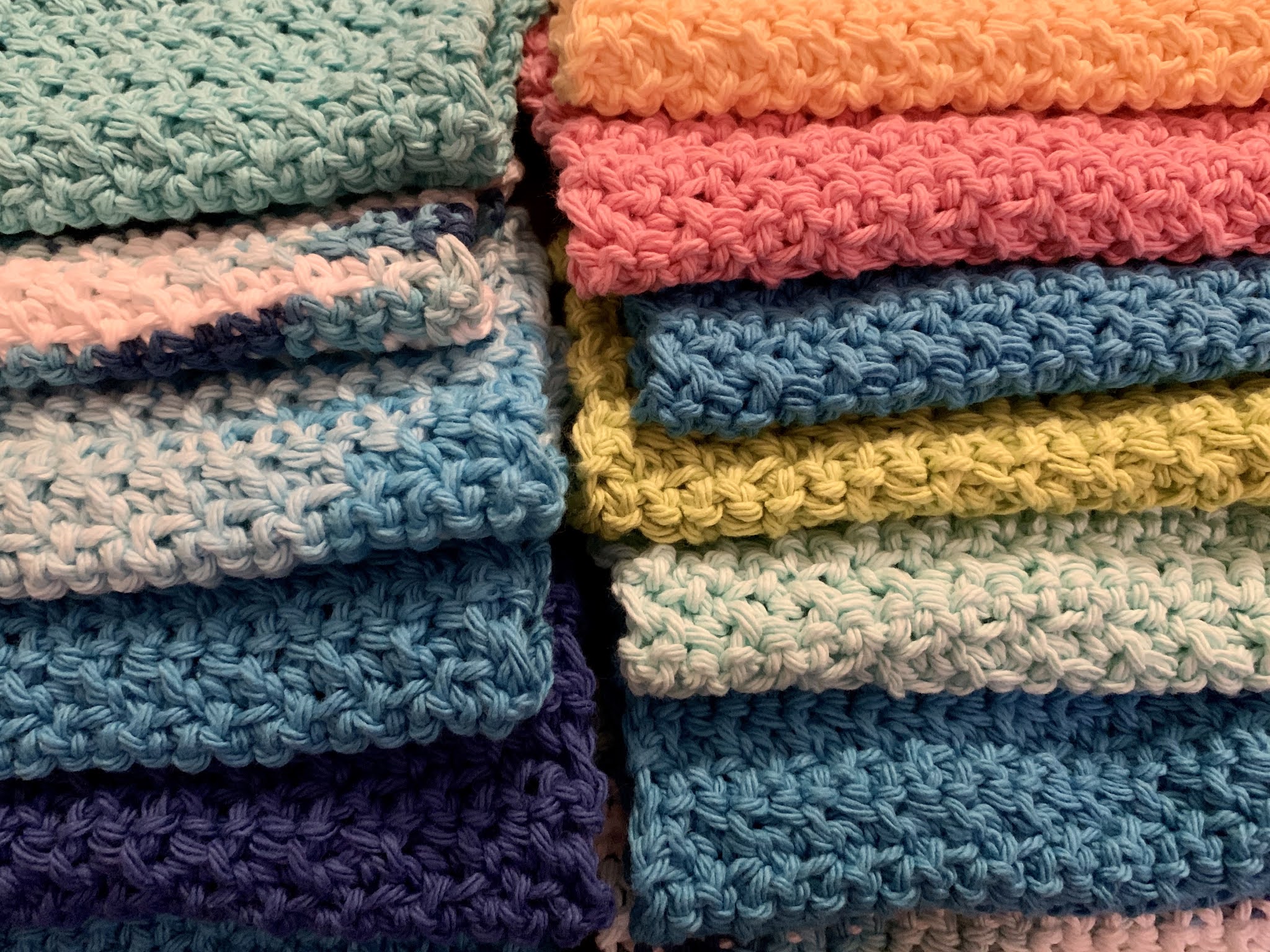 Sew Blessed Cindy How to Crochet Cotton Dishcloths (Video)