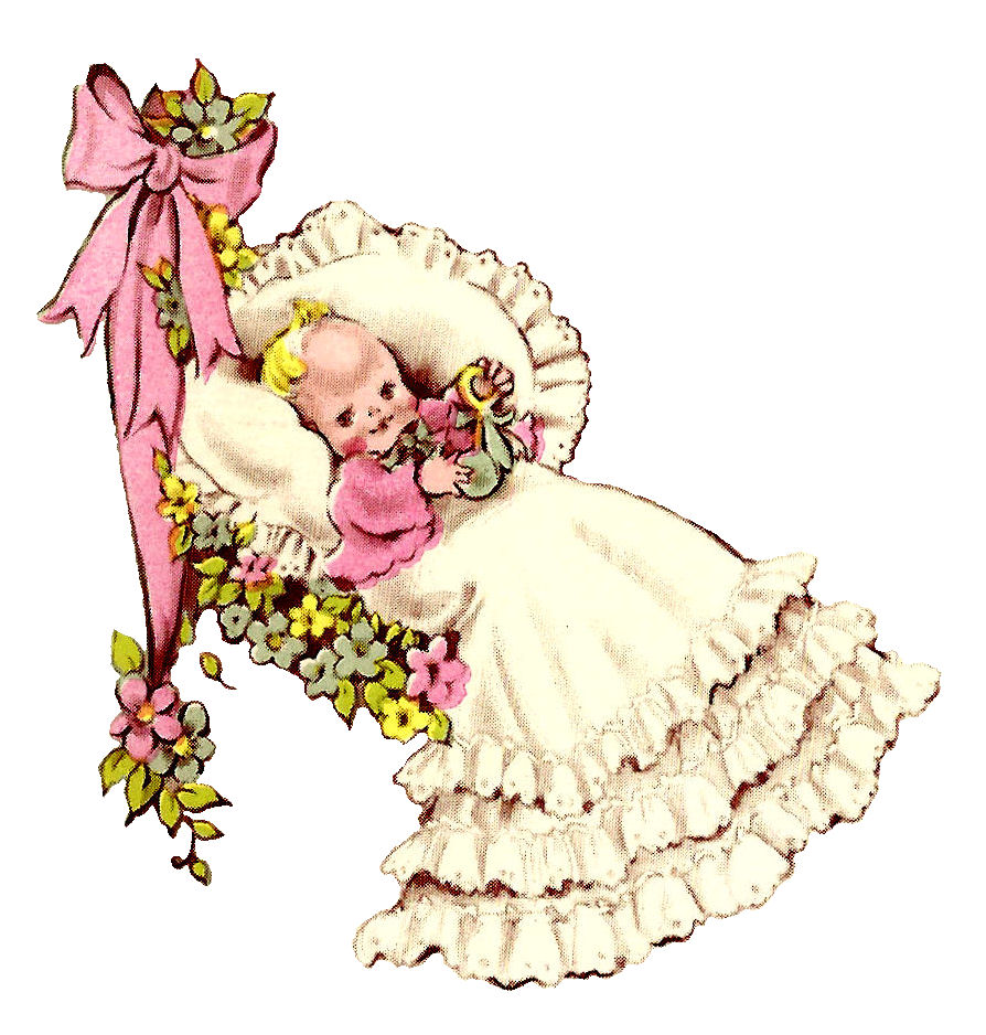 vintage baby clip art free - photo #18