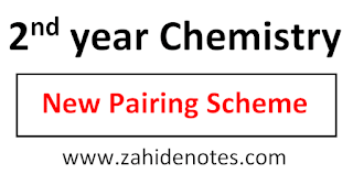 2nd year chemistry pairing scheme 2024 new pdf punjab boards