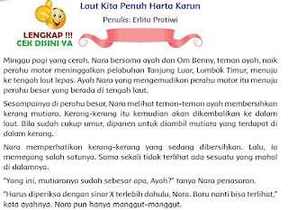 Kunci Jawaban Tematik Kelas 4 Tema 6 Laut Kita Penuh Harta Karun www.simplenews.me