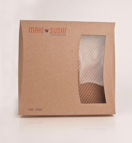 sushi packaging design