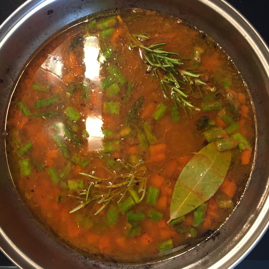 Pollo en escabeche de naranja