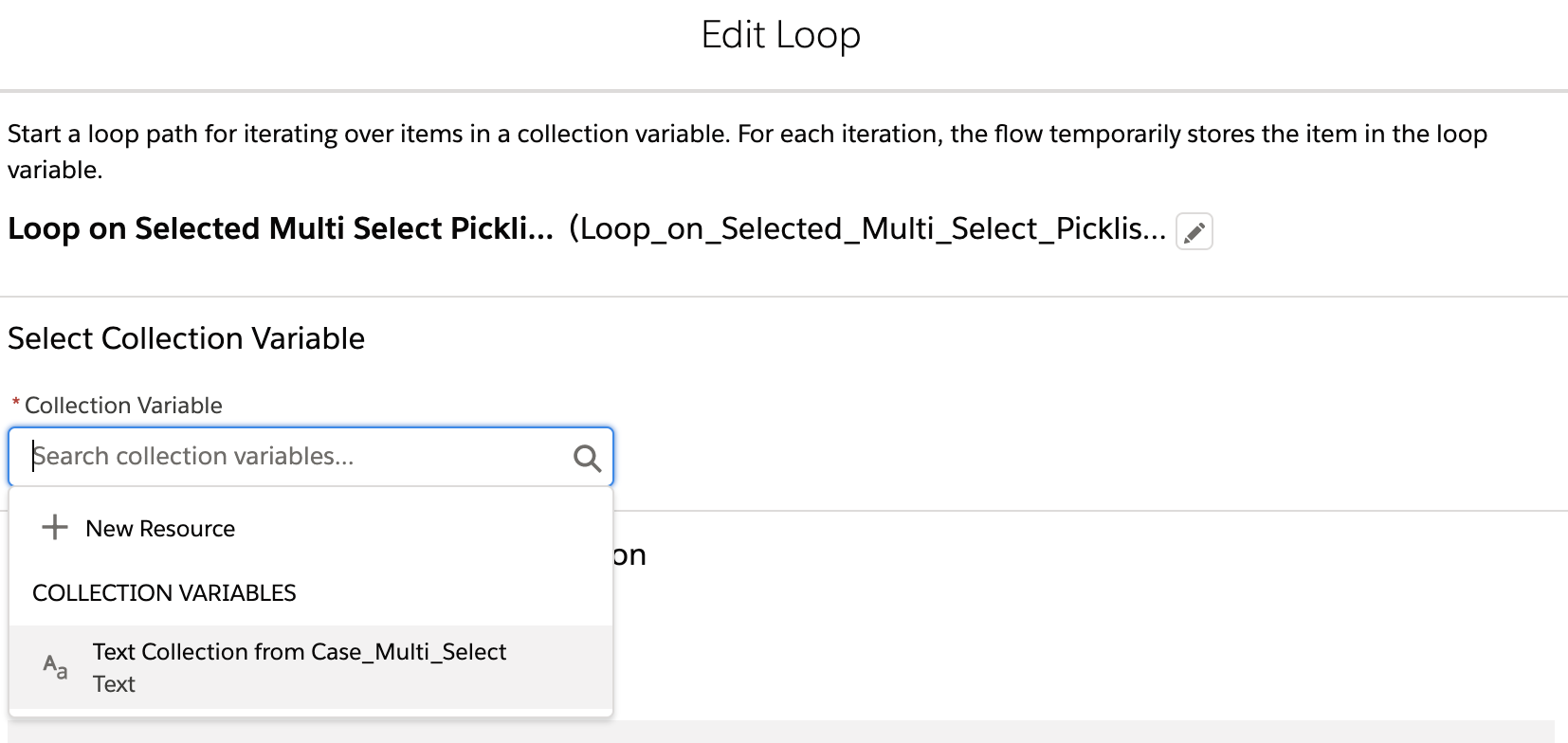 Loop on Multi Select Pick List in Flows