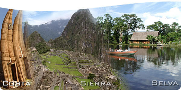 Y SE LLAMA PERU: REGION COSTA, SIERRA Y SELVA ES MI PERU