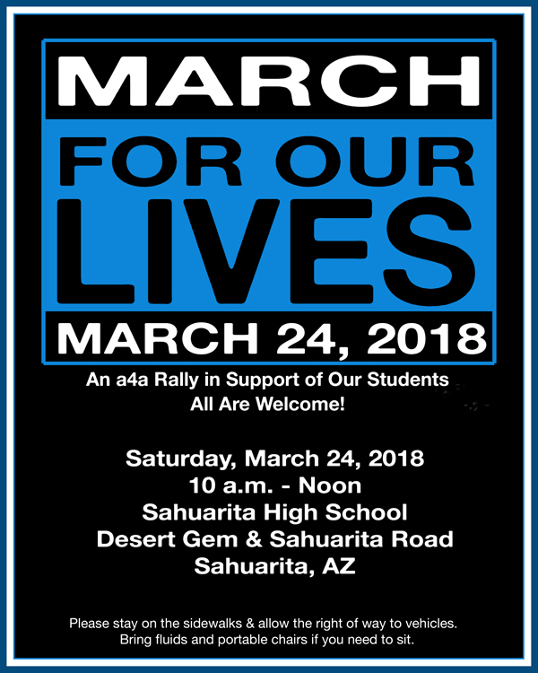 alliance4action fyi march for our lives rally 3 24 10am across highschool rally flyers
