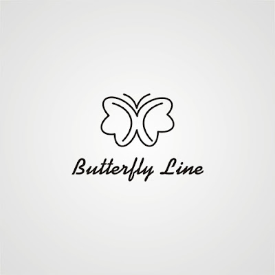 Butterfly Line Art  Design Editable Free Download