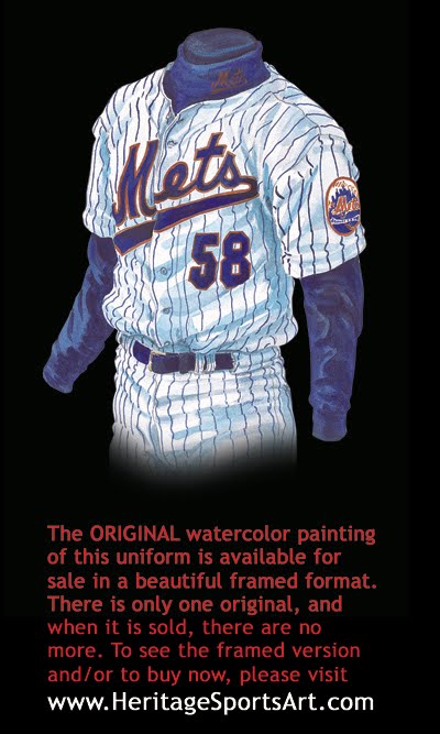 Heritage Uniforms and Jerseys and Stadiums - NFL, MLB, NHL, NBA, NCAA, US  Colleges: New York Mets Uniform and Team History