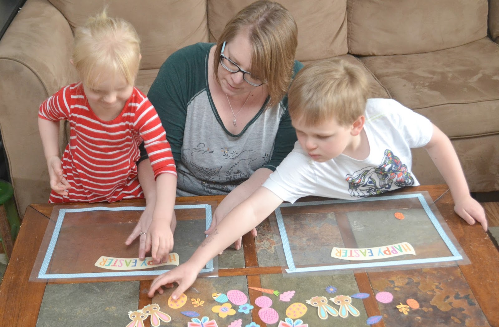Easter Placemat Craft for Kids Building Our Story