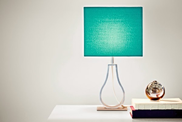 Beautiful colored table lamps!