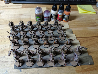 Death Guard for Armies on Parade Painting the Death Guard, my AoP winning Army