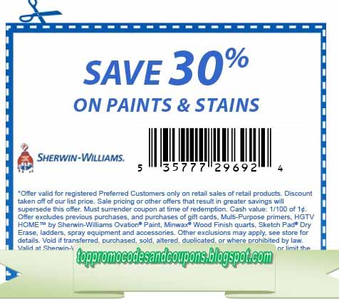 Free Promo Codes And Coupons 2020 Sherwin Williams Coupons