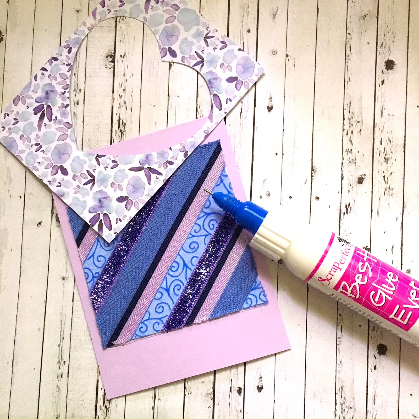 How to Adhere Ribbon Firmly and Successfully ScraPerfect