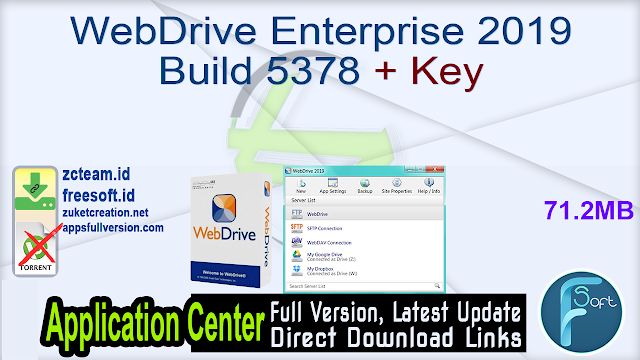 WebDrive Enterprise 2019 Build 5378 + Key _ ZcTeam.id