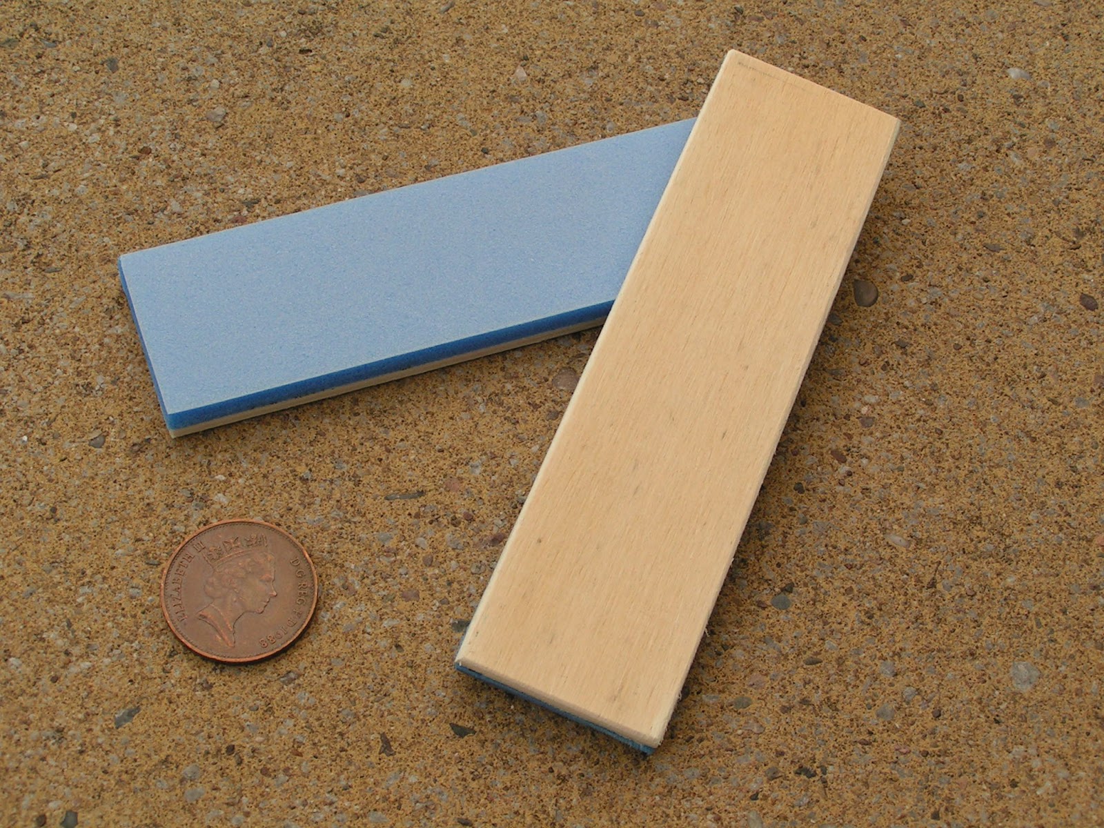 Dampf's modelling page Home made sanding sticks