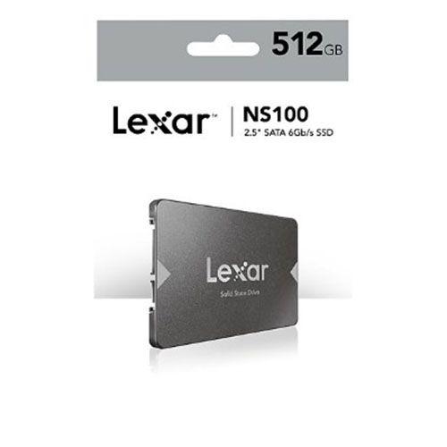 Ổ cứng SSD 512GB Lexar NS100 2.5 inch Sata 3 4 Ổ cứng SSD 512GB Lexar NS100 2.5 inch Sata 3