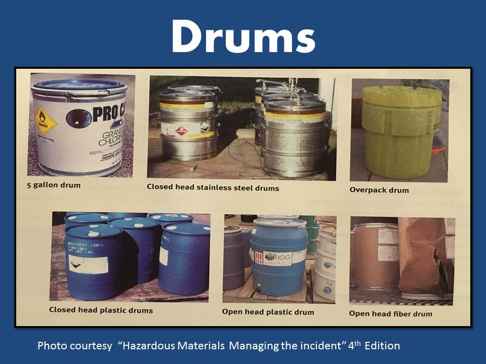 Washington Twp. / Avon Fire Training Hazmat Drum Overpacking