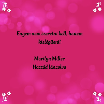 Magyar Szerzok Konyvei Blog Marilyn Miller Hozzad Lancolva Hozzad 1