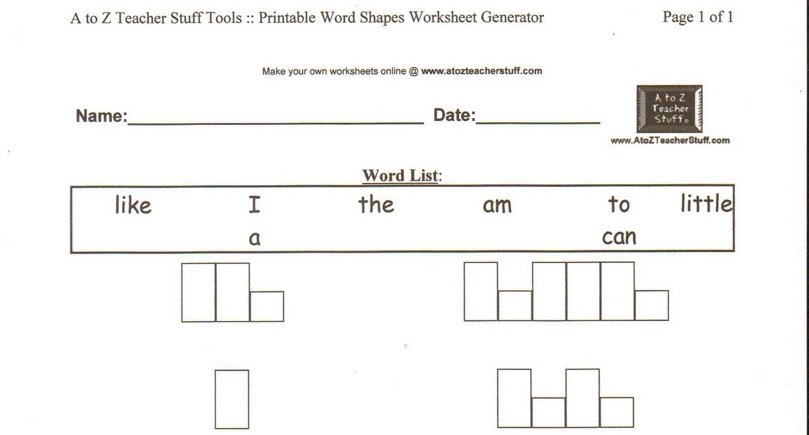 Kindergarten Sight Words: Spelling Boxes Kindergarten Sight Words: Spelling Boxes