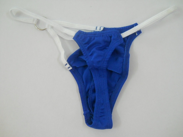 FASHION CARE 2U: UM346-2 Sexy Blue T-Back Men's Underwear