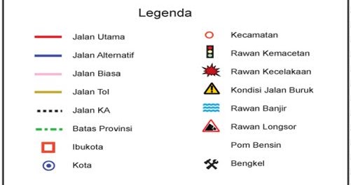 Unsur-unsur peta terlengkap | Berpendidikan