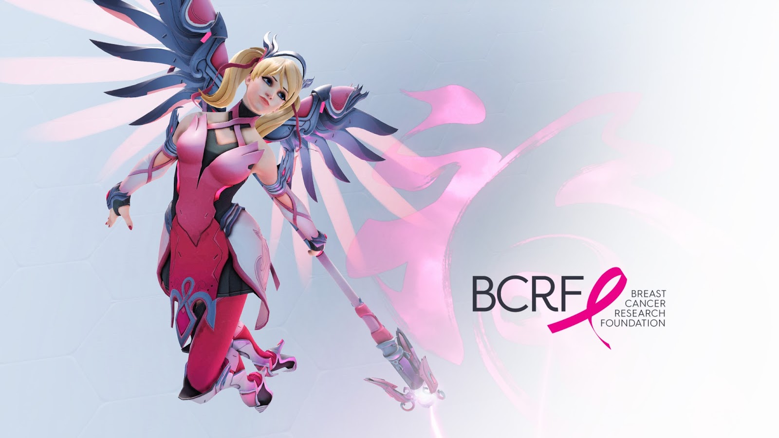 [Overwatch, 오버워치] 핑크 메르시(Pink Mercy) / 유방암연구재단(BCRF)과 함께하는 기부 이벤트