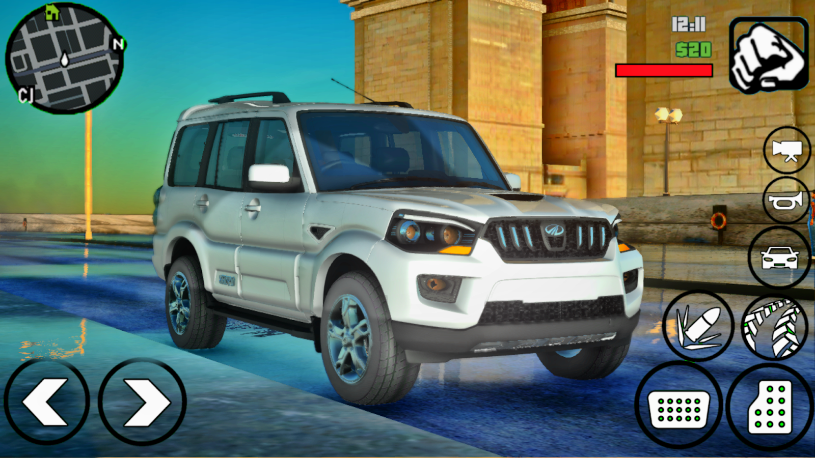 Mahindra Scorpio S10 DFF Only Car Mod for GTA SA Android & PC Grand