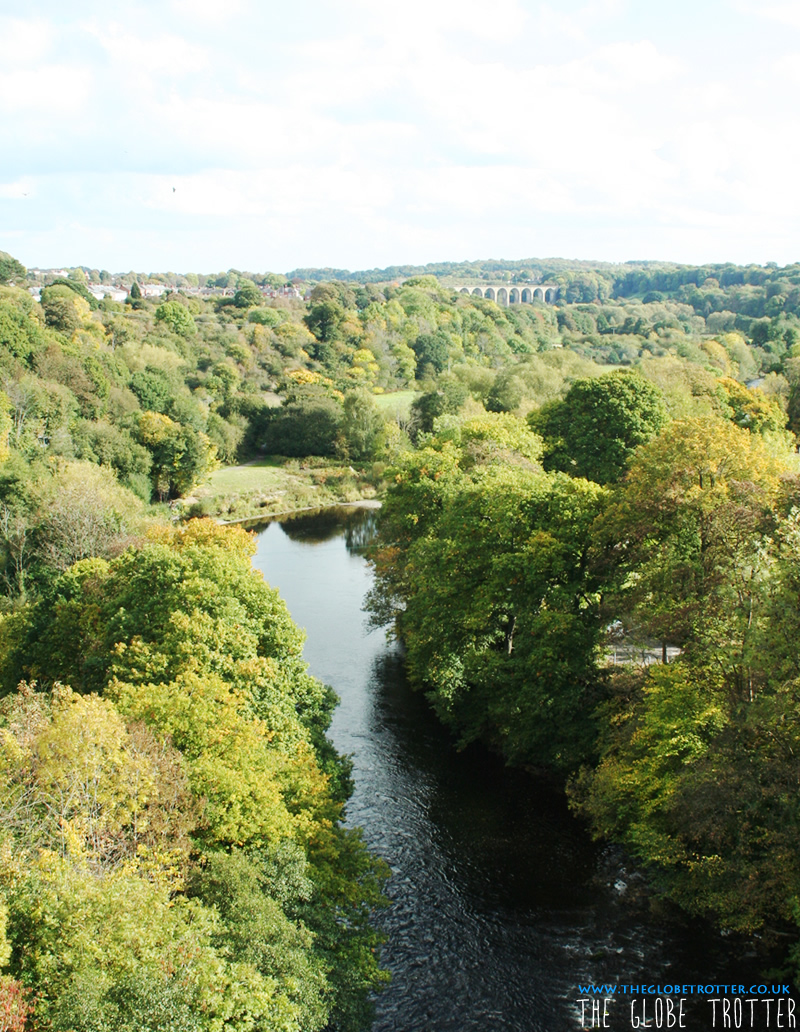 Pontcysyllte Aqueduct, Cefn Mawr Viaduct and Horseshoe Falls The