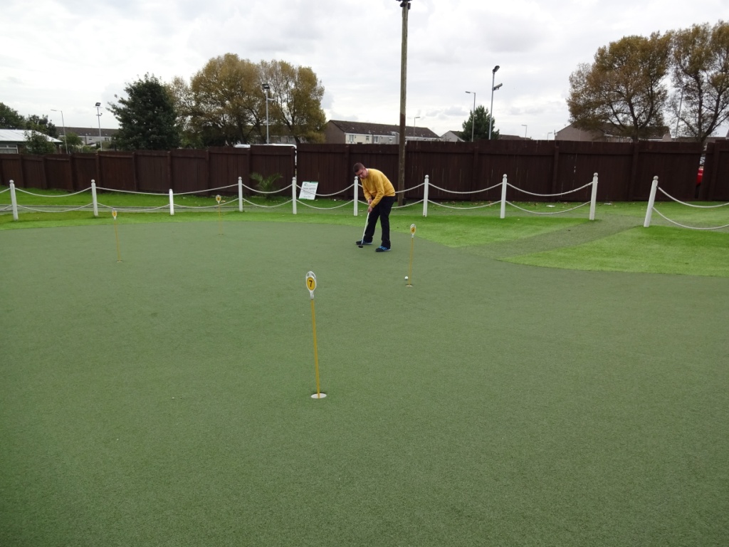 The Ham and Egger Files Minigolf at Liverpool Golf Centre