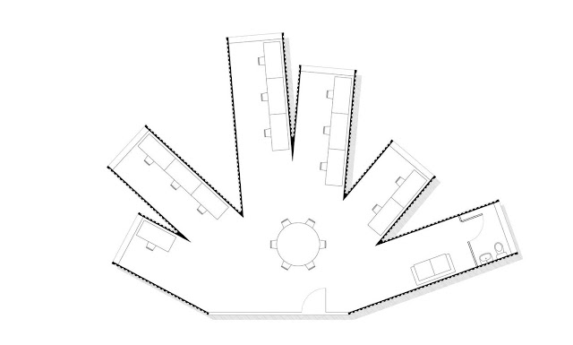 01. Hechingen Studio, Hechingen, Jerman oleh Whitaker Studio