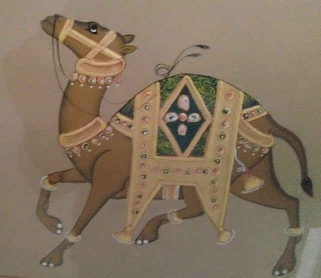 Golden Painting - Camel - Mandawa