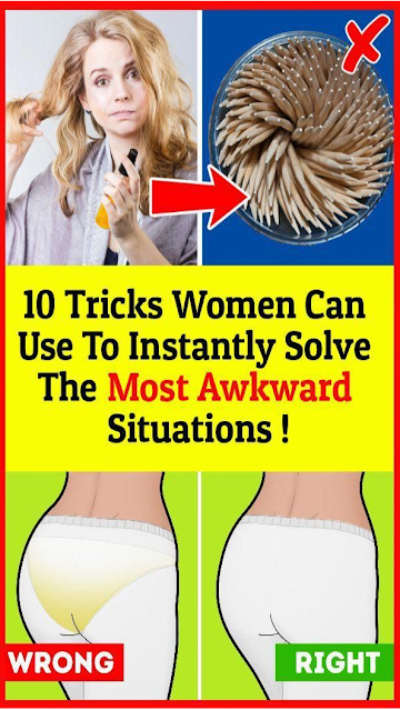 10 Tricks Women Can Use to Instantly Solve the Most Awkward Situations