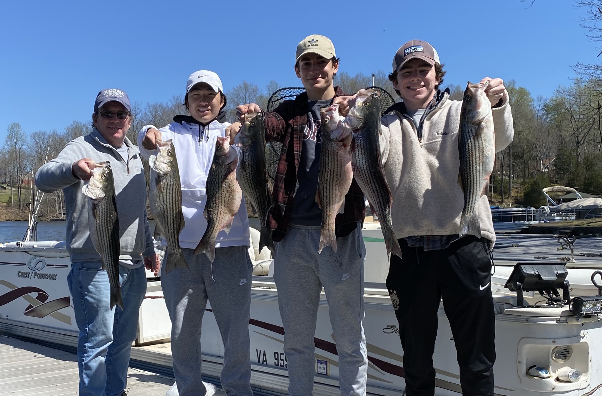 Striper Report Lake Anna catches 3/29 & 30 Jim Hemby Guide Service