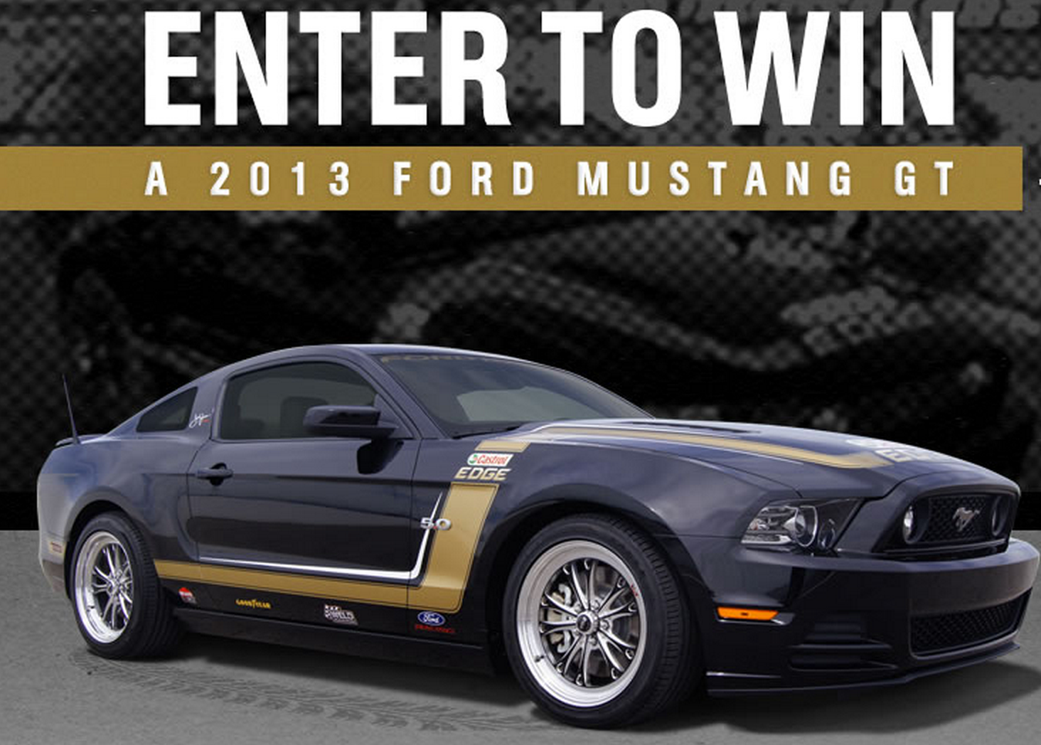Ford mustang sweepstakes 2013 #2