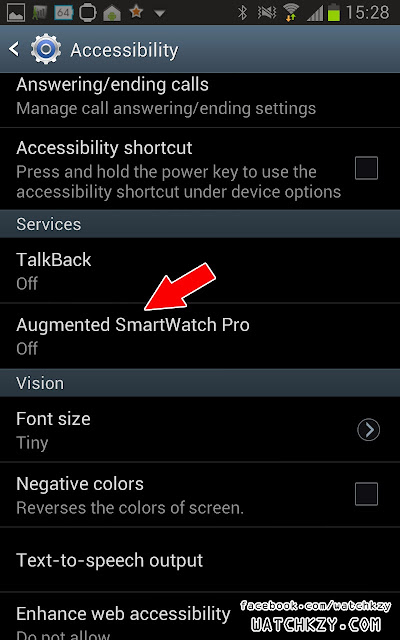 การตั้งค่า Augmented SmartWatch Pro 