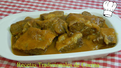 Receta fácil de costillas en salsa de cerveza muy tiernas