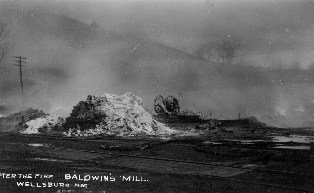 Chemung County Historical Society The Wellsburg Fire of 1912