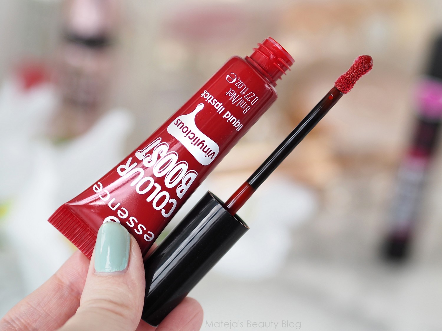 Essence Colour Boost Vinlylicious Liquid Lipstick Mateja