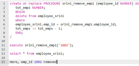PL SQL: How to Fix Errors